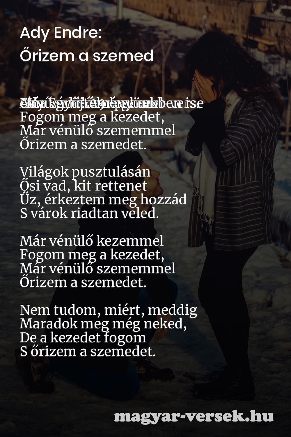 magyar szerelmes versek